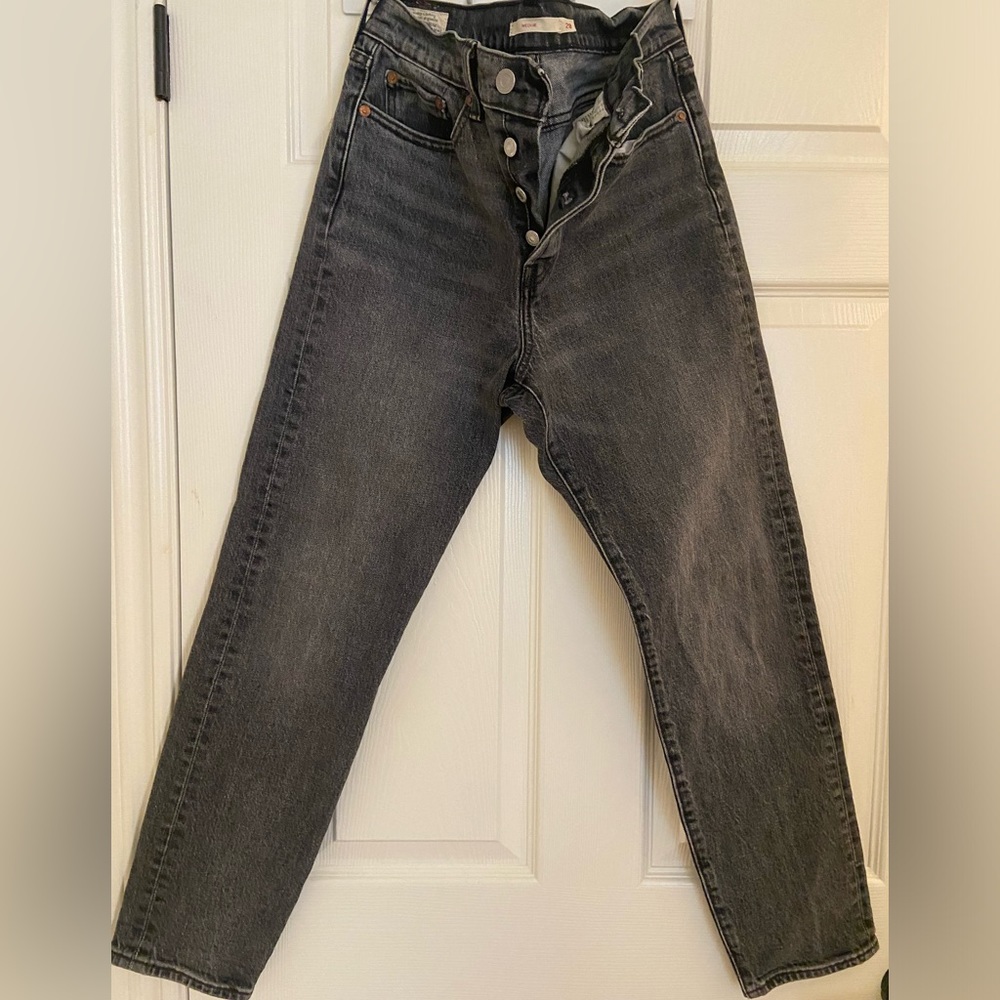 Levi’s Original Wedgie Icon Fit 100% cotton Soft Black sz W 28.